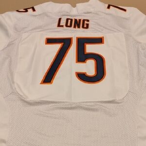 Nike White Football Chicago Bears Jersey # 75  Long League Specs